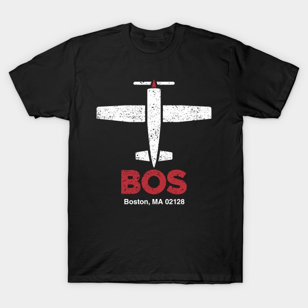 Boston Airport T-Shirt by Venue Pin